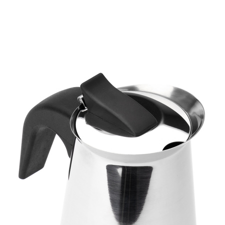 Leopold Vienna - Kawiarka włoska Trevi 4 cups - stal polerowana