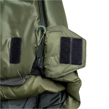 Alpinus - Śpiwór Ultralight Pro 1000 dla praworęcznych - zielony