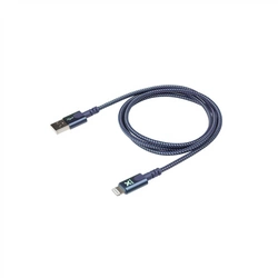 XTORM Kabel USB - Lightning MFI  (1m) niebieski - XCX2014