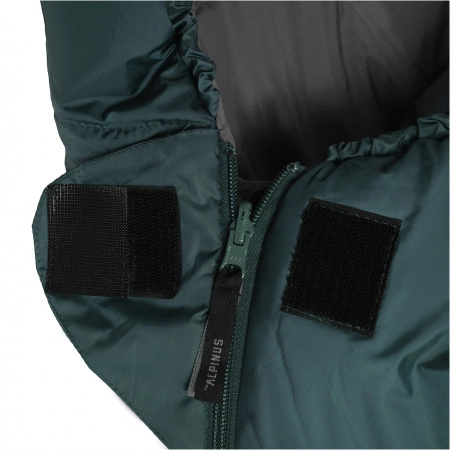 Alpinus - Śpiwór Fiber Pro 800 dla praworęcznych - zielony