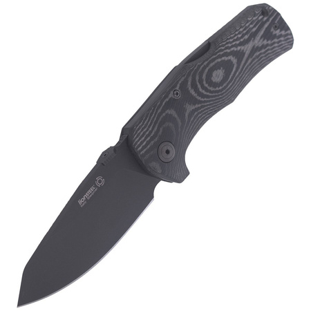 Nóż składany LionSteel TM1 Micarta Black / Black Blade (TM1 MB)