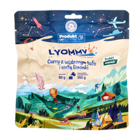 Lyommy - Żywność liofilizowana Curry z wędzonym tofu i nutą limonki 350 g