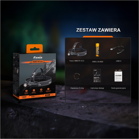 Latarka czołowa Fenix HM61R V3.0