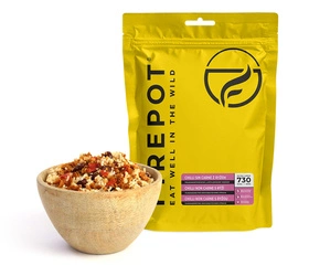 Firepot - Liofilizat Danie Chilli non Carne z ryżem XL -200g 