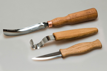 Zestaw do rzeźbienia z dłutem - BeaverCraft S14 - Spoon Carving Set with Gouge