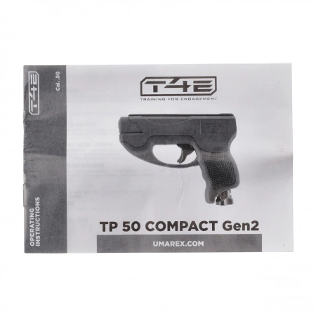 Pistolet na kule gumowe Umarex T4E TP 50 Compact kal. .50 gen. 2 CO2 8 g