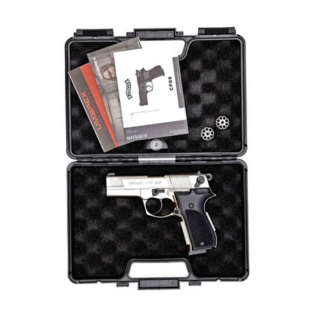 Walther - Wiatrówka Pistolet CP88 nikiel 4,5 mm diabolo