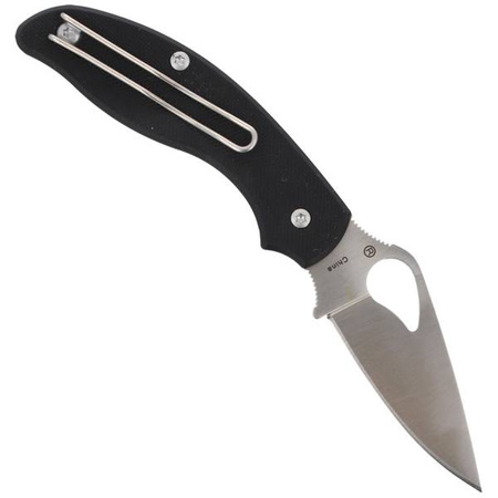 Nóż składany Spyderco Byrd Tern Slipit G-10 Black Plain (BY23GP)