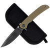 Nóż CIVIVI Imperium Olive Micarta, Black Damascus (C2107DS-2)