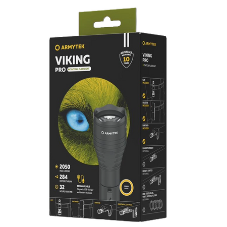 Latarka Armytek VIKING PRO MAGNET USB Warm