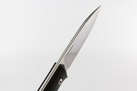 Nóż LionSteel Bushcraft G10 Black / Satin Blade (B35 GBK)