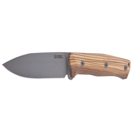Nóż LionSteel Bushcraft Olive Wood / Satin Blade (B35 UL)