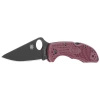 Nóż składany Spyderco Delica 4 Sprint Run Burgundy FRN, Black PD#1 by Sal Glesser (C11BGBKP)