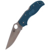 Nóż składany Spyderco Stretch 2 Blue FRN Straight Spine K390 (C90FP2K390)