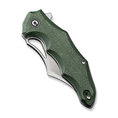 Nóż składany CIVIVI Chiro Green Canvas Micarta, Satin 14C28N (C23046-2)