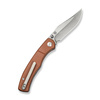 Nóż składany Civivi Clingman Brown Canvas Micarta, Black Stonewashed Nitro-V by Taylor Martin Best Damn EDC (C23065-3)
