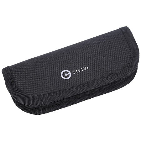 Nóż CIVIVI Anthropos Black G10 / Carbon Fiber, Satin Finish by Elijah Isham (C903BC)