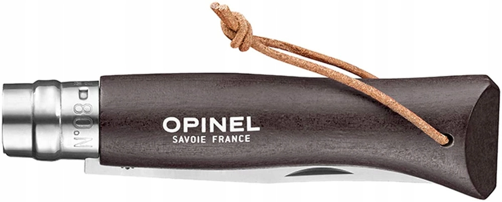 Nóż Opinel 8 Inox Colorama Dark Brown 2998