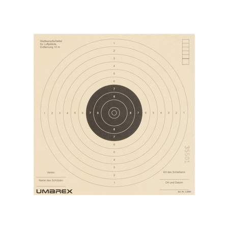 Umarex - Tarcze papierowe 17x17 1000 szt.