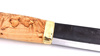Nóż Erapuu Lapland Leuku 210 Curly Birch - Ręcznie robiony