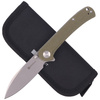 Nóż składany Sencut Scepter Olive Micarta, Stonewashed 9Cr18MoV (SA03E)