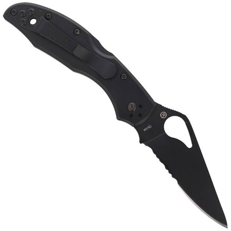 Nóż składany Spyderco Byrd Meadowlark 2 Stainless Black Blade Combination (BY04BKPS2)