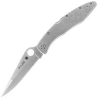 Nóż składany Spyderco Police Model Stainless Steel Plain - C07P
