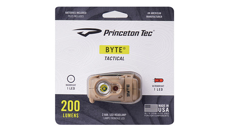 Latarka czołowa Princeton Tec - Byte Tactical - Multicam - BYT-TAC-MC