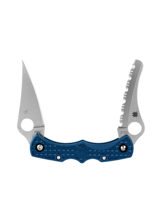 Nóż składany Spyderco Dyad Jr. Lighweight Sprint Run Cobalt Blue FRN, Satin CPM SPY27 by Sal Glesser (C39PSCBL)