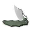 Nóż składany CIVIVI Chiro Green Canvas Micarta, Satin 14C28N (C23046-2)