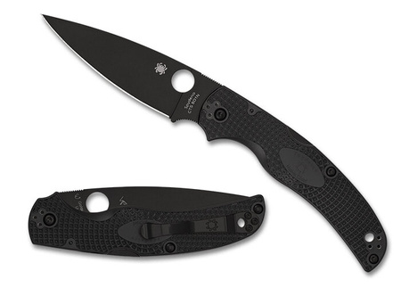 Nóż składany Spyderco Native Chief Black FRN, DLC CTS BD1N (C244PBBK)