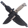Nóż surwiwalowy FOX Sherpa Canvas Micarta 140mm (FX-610)