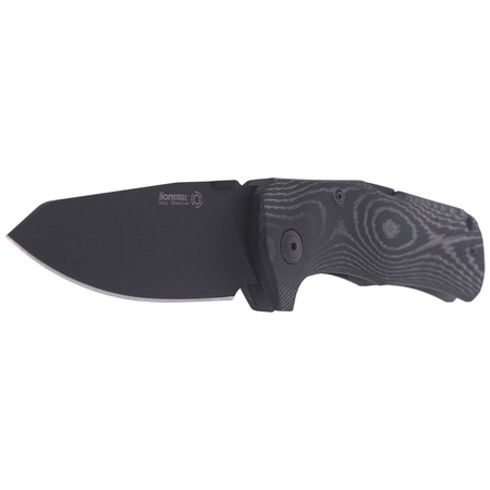 Nóż składany LionSteel TM1 Micarta Black / Black Blade (TM1 MB)