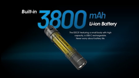 Latarka Nitecore EDC31  3500 Lumenów