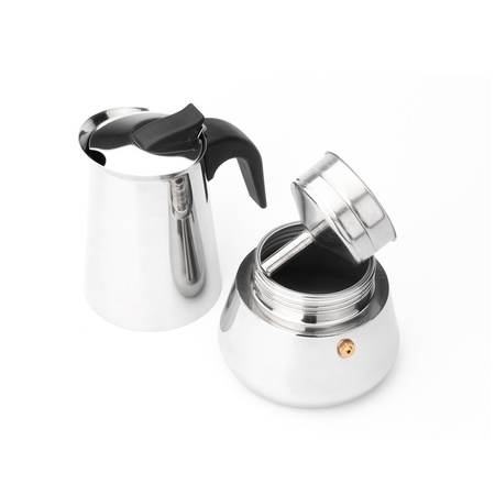 Leopold Vienna - Kawiarka włoska Trevi 6 cups - stal polerowana