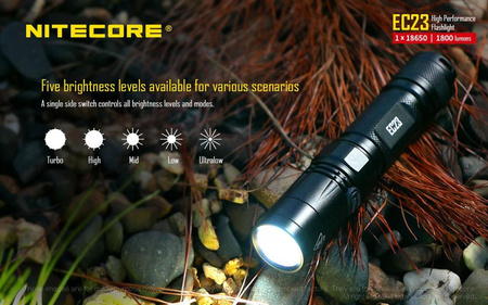 Latarka Nitecore EC23 1800 Lumenów