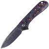 Nóż CIVIVI Elementum Flipper Black/Copper Resin, Damascus (C907C-DS3)