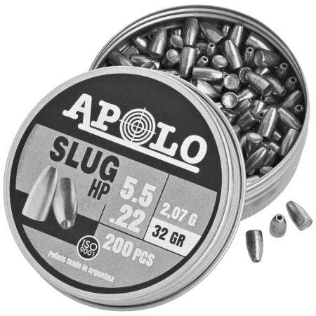 Śrut Apolo Slug HP 32 5.5 mm, 200 szt. 2.07g/32.0gr (19313)