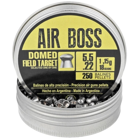 Śrut Apolo Air Boss Domed Field Target 5.5 mm, 250 szt. 1.15g/18.0gr (30203)