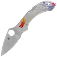 Nóż składany Spyderco Dragonfly Tattoo Stainless Plain VG10 (C28PT)