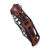 Nóż składany Civivi Biophase  Black Aluminium / Burgundy G10, Black Stonewashed Nitro-V (C23083C-1)