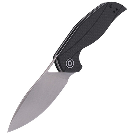Nóż CIVIVI Anthropos Black G10 / Carbon Fiber, Satin Finish by Elijah Isham (C903BC)