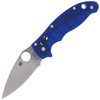 Nóż składany Spyderco Manix 2 FRCP Blue CTS-BD1N Plain (C101PBL2)