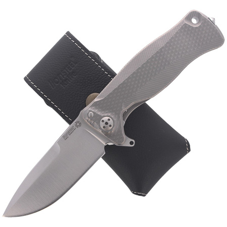 Nóż składany LionSteel SR11 Titanium Grey / Satin Blade (SR11 G)
