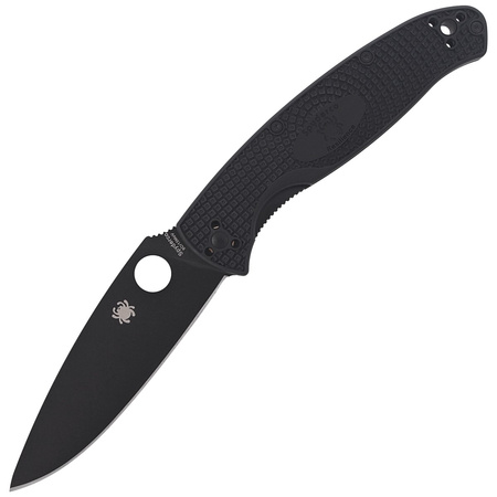 Nóż składany Spyderco Resilience Lightweight, Black Blade Plain (C142PBBK)