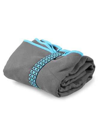 Turystyczny ręcznik szybkoschnący Recycled SoftFibre Trek Towel Grey - Lifeventure