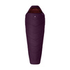 Alpinus - Śpiwór Fiber Pro WS 1100 dla praworęcznych - burgundowy