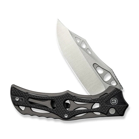 Nóż składany Civivi Biophase Black Aluminium / Black G10, Satin Nitro-V (C23083C-3)