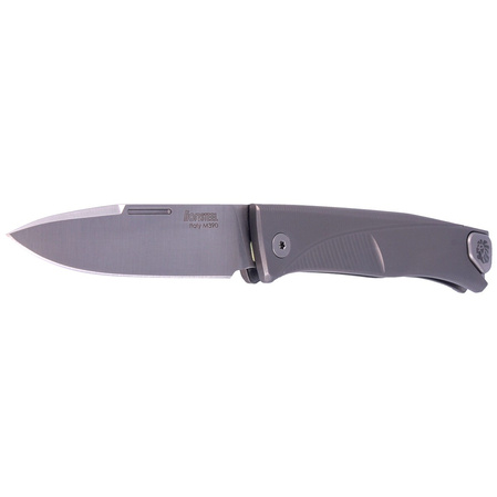 Nóż składany LionSteel Thrill Grey Titanium, Satin M390 by Molletta (TL GY)