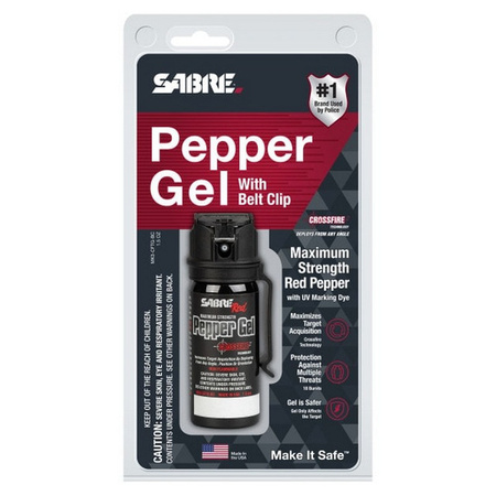 Sabre Red - Gaz pieprzowy MK3 (H-US) z kaburą - żel